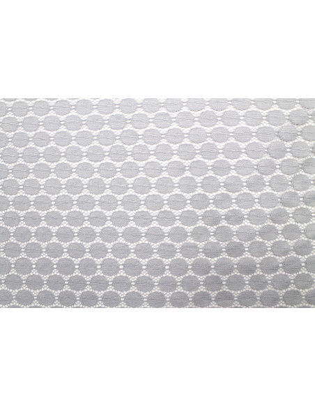 Tissu Dentelle Mimosas Gris clair -Au Mètre