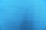 Tissu Double Gaze Turquoise -Au Mètre