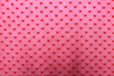 Tissu Mousseline Plumty Uni Rouge -Au Mètre