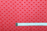 Tissu Mousseline Plumty Uni Rouge -Au Mètre