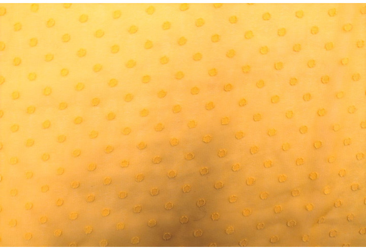 Tissu Mousseline Plumty Uni Safran -Au Mètre