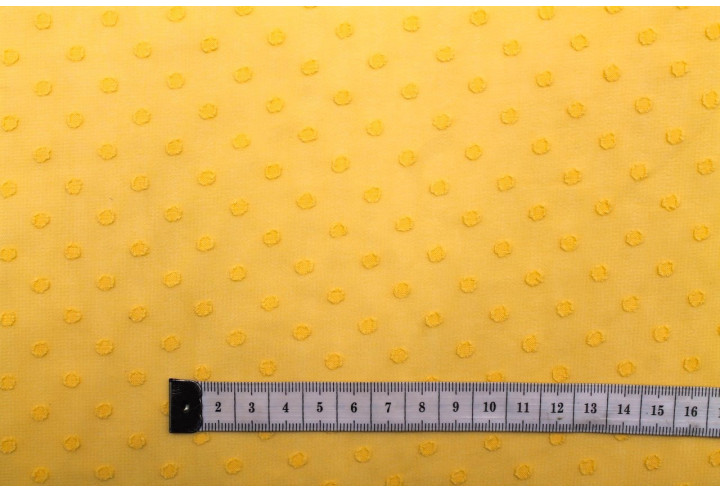 Tissu Mousseline Plumty Uni Safran -Au Mètre