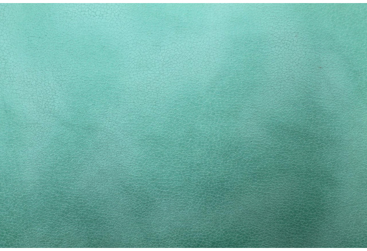 Tissu Suédine Laquée Serpent Aqua -Au Mètre