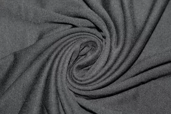 Tissu Jersey Viscose Noir Coupon de 3 mètres