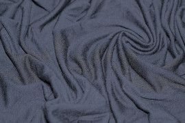 Tissu Jersey Viscose Marine Coupon de 3 mètres
