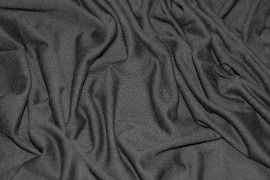 Tissu Jersey Viscose Noir -Au Metre