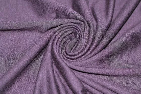 Tissu Jersey Viscose Prune -Au Metre