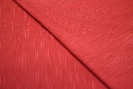 Tissu Jersey Flamme Rouge Coupon de 3 metres