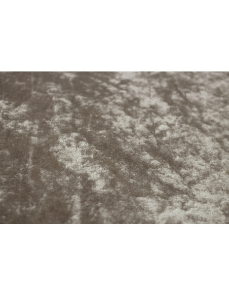 Tissu Panne de Velours Beige -Au Mètre