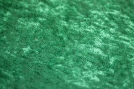 Tissu Panne de Velours Verte -Au Mètre