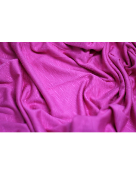 Tissu Jersey Flammé Fuchsia -Au Mètre