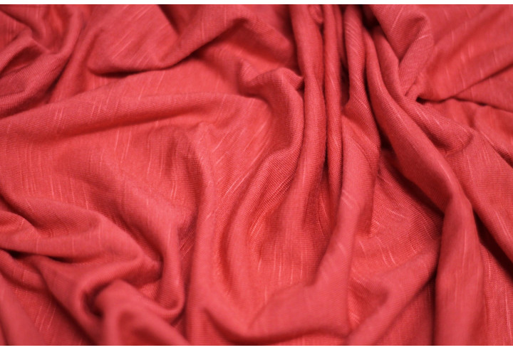 Tissu Jersey Flamme Rouge -Au Metre