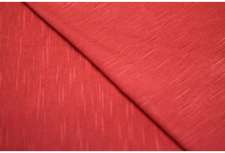 Tissu Jersey Flamme Rouge -Au Metre