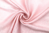 Tissu Satin Foil Vieux Rose Brillant Argent -Au Mètre