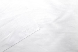 Tissu Toile Polycoton Uni Blanc -Au Mètre