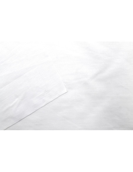 Tissu Toile Polycoton Uni Blanc -Au Mètre