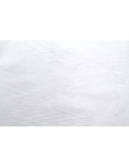 Tissu Toile Polycoton Uni Blanc -Au Mètre