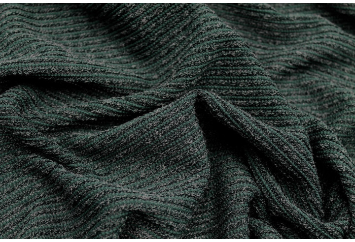 Tissu Maille Pull Devil Vert foncé -Au Mètre