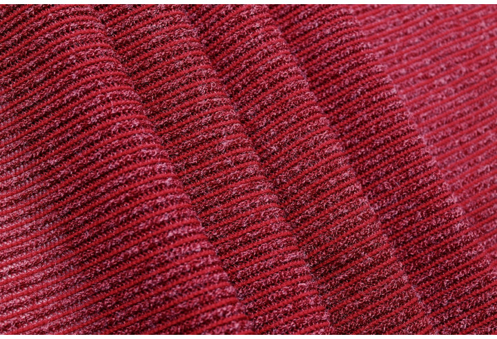 Tissu Maille Pull Devil Rouge -Au Mètre