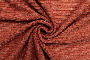 Tissu Maille Pull Devil Brique -Au Mètre