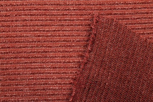 Tissu Maille Pull Devil Brique -Au Mètre 2
