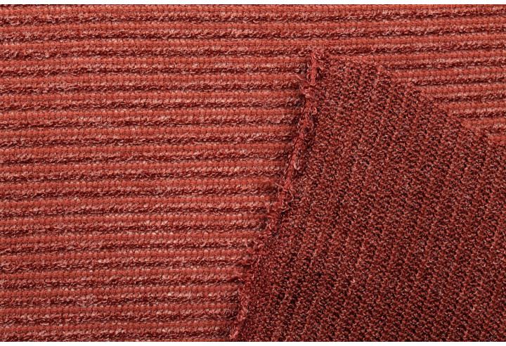 Tissu Maille Pull Devil Brique -Au Mètre
