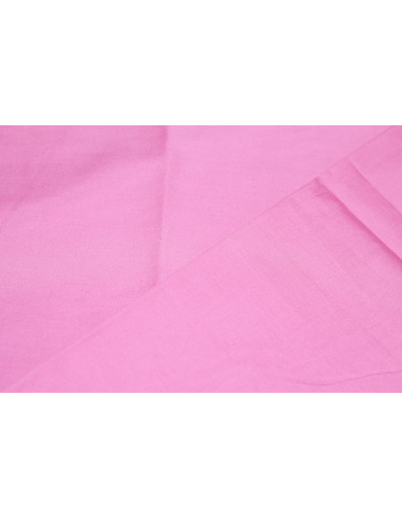Tissu Popeline Unie 100% Coton Rose clair -Au Mètre