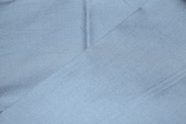 Tissu Popeline Unie 100% Coton Denim -Coupon de 3 mètres