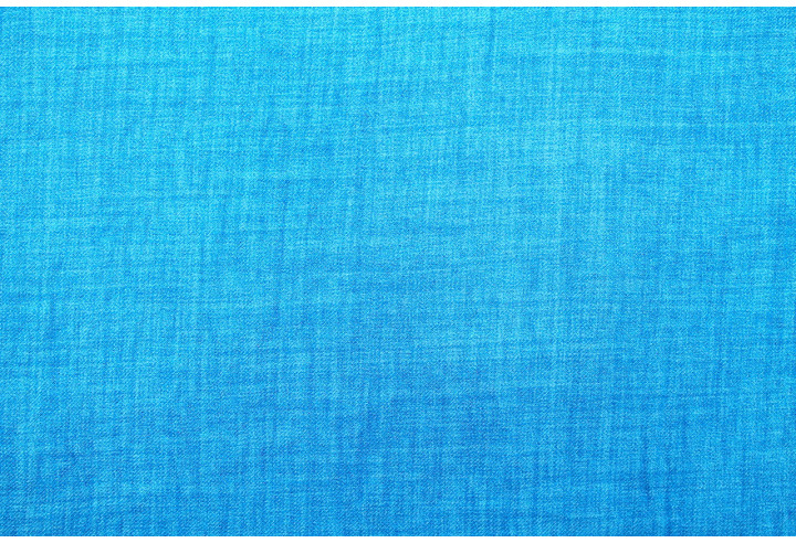 Tissu Voile Fluide Aspect Lin Uni Turquoise -Au Mètre