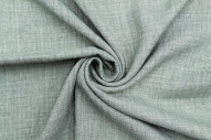 Tissu Voile Fluide Aspect Lin Uni Tilleul -Au Mètre
