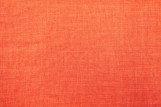 Tissu Voile Fluide Aspect Lin Uni Orange -Au Mètre