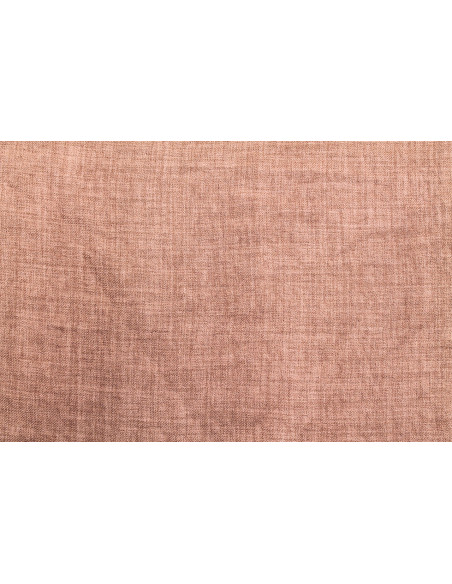 Tissu Voile Fluide Aspect Lin Uni Camel -Au Mètre