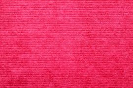Tissu Velours Maille Côtelé Rouge -Au Mètre