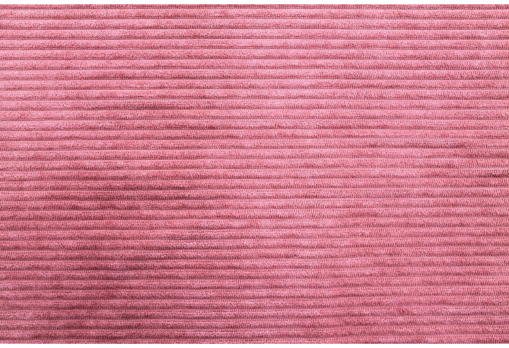 Tissu Velours Maille Côtelé Vieux Rose -Au Mètre