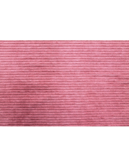 Tissu Velours Maille Côtelé Vieux Rose -Au Mètre