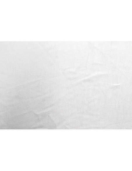 Tissu Satin Glacé Extensible Blanc cassé -Au Mètre