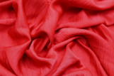 Tissu Satin Glacé Extensible Rouge -Au Mètre