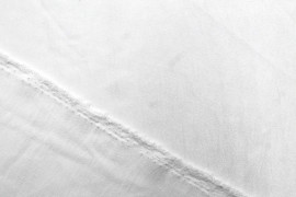 Tissu Satin Glacé Extensible Blanc cassé -Coupon de 3 mètres