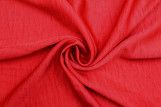Tissu Satin Glacé Extensible Rouge -Coupon de 3 mètres