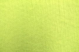 Tissu Voile Crêpe Fluide Relief Cercle Anis -Coupon de 3 mètres