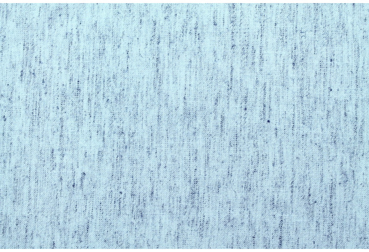Tissu Lin Poly Chiné Bleu ciel -Au Mètre