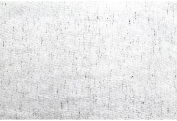 Tissu Lin Poly Chiné Blanc cassé -Au Mètre
