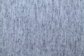 Tissu Lin Poly Chiné Bleu denim -Coupon de 3 mètres