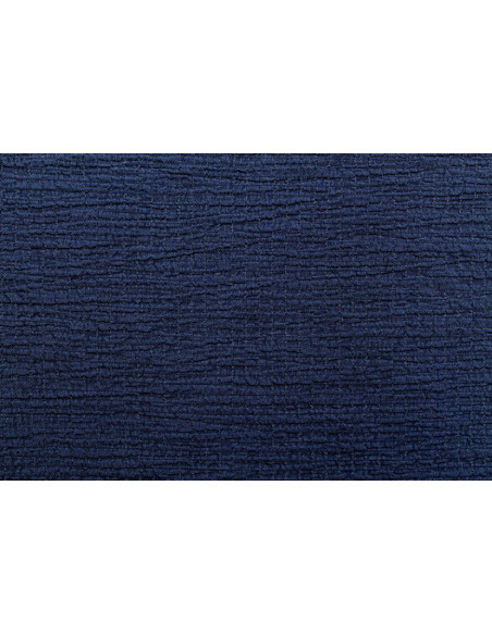 Tissu Viscose Poly craquelé Marine -Au Mètre