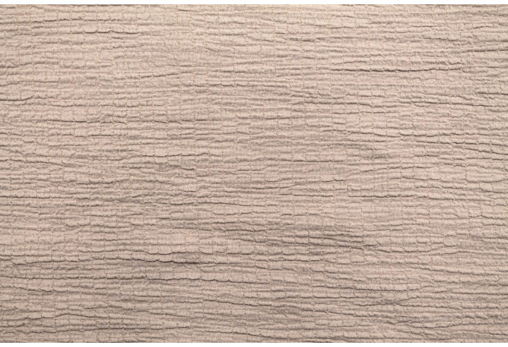 Tissu Viscose Poly craquelé Beige -Au Mètre