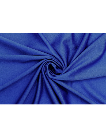 Tissu Crêpe Crézia Maille Royal -Au Mètre