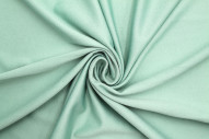 Tissu Crêpe Crézia Maille Vert Jade -Au Mètre