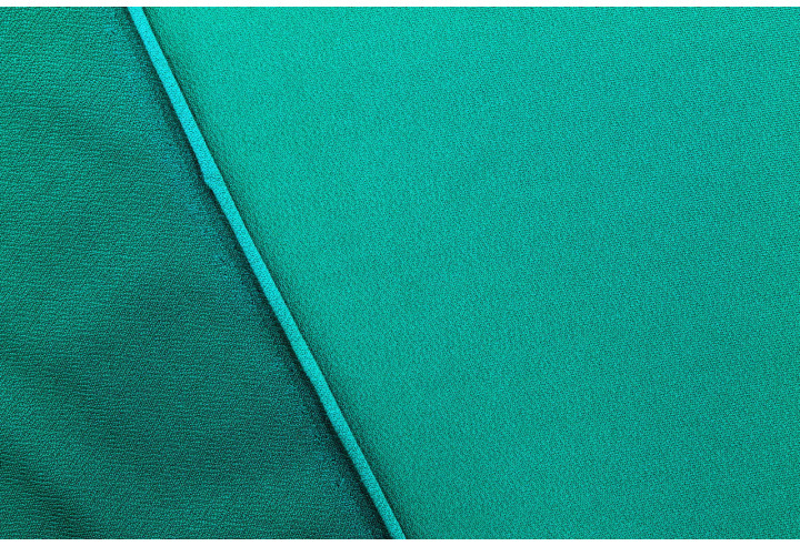 Tissu Crêpe Crézia Maille Vert Gazon -Au Mètre