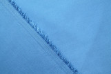 Tissu Gabardine PolyCoton Uni Turquoise Clair -Coupon de 3 mètres