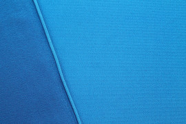 Tissu Crêpe Crézia Maille Turquoise -Coupon de 3 mètres
